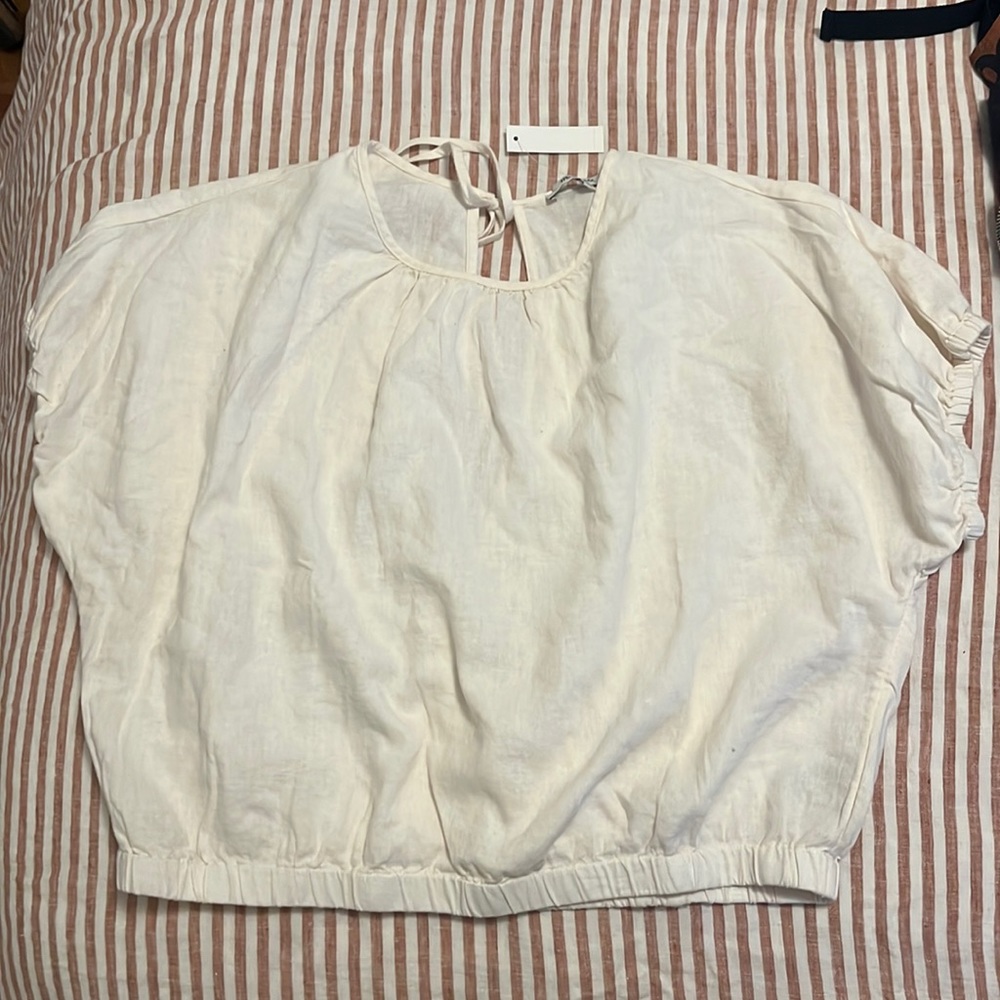 Madewell medium open back top